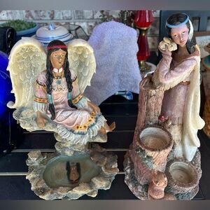 Native American ceramic figures